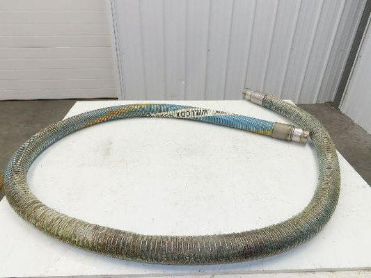 Willcox Flexible Chemical Transfer Hose 316 Stainless 2" NPT x 11' 6"L