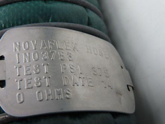 Novaflex Uni-Chem PG Flexible Chemical Transfer Hose 316 Stainless 2" NPT x 12'L