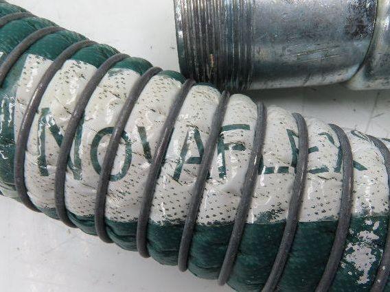 Novaflex Uni-Chem PG Flexible Chemical Transfer Hose 316 Stainless 2" NPT x 12'L