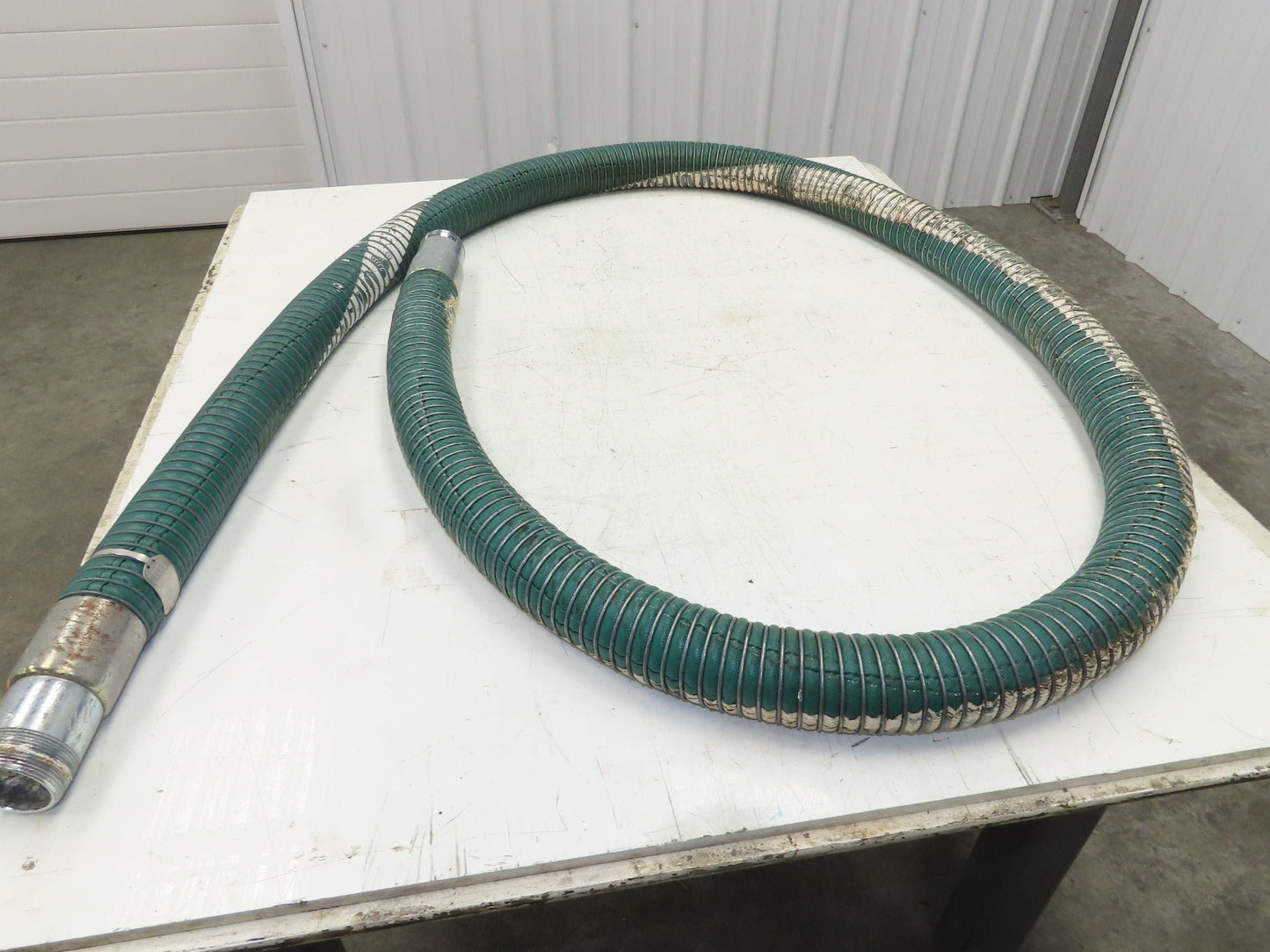 Novaflex Uni-Chem PG Flexible Chemical Transfer Hose 316 Stainless 2" NPT x 12'L