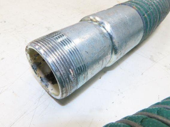 Novaflex Uni-Chem PG Flexible Chemical Transfer Hose 316 Stainless 2" NPT x 12'L