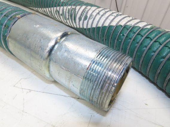 Novaflex Uni-Chem PG Flexible Chemical Transfer Hose 316 Stainless 2" NPT x 12'L
