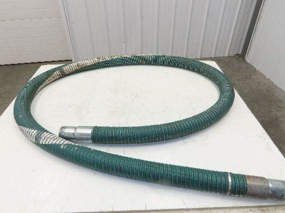 Novaflex Uni-Chem PG Flexible Chemical Transfer Hose 316 Stainless 2" NPT x 12'L