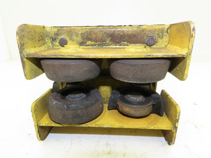 Aero-Motive Pow-R-Belt 0674431 Festoon Flat Cable Lead Trolley *Bad Wheel*