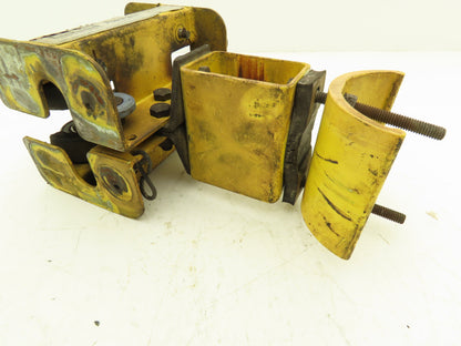 Aero-Motive Pow-R-Belt 0674431 Festoon Flat Cable Lead Trolley *Bad Wheel*