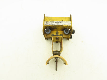 Aero-Motive Pow-R-Belt 0674431 Festoon Flat Cable Lead Trolley *Bad Wheel*