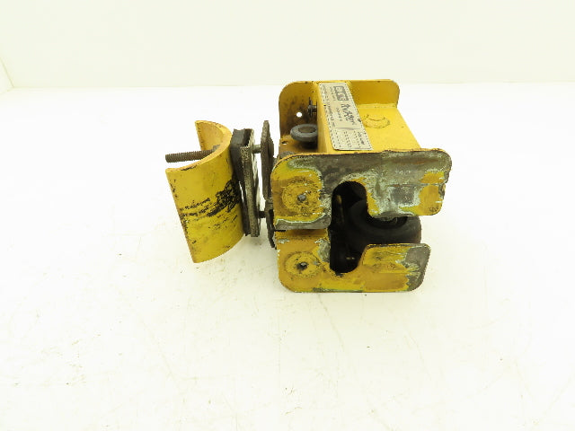 Aero-Motive Pow-R-Belt 0674411 Festoon Flat Cable Trolley  *Bad Wheel*