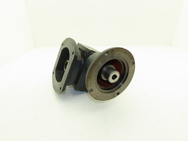 Hub City 213 Worm Gearbox 10:1 Reducer 2.5Hp 175 RPM 56C Hollow Shaft  *Read*