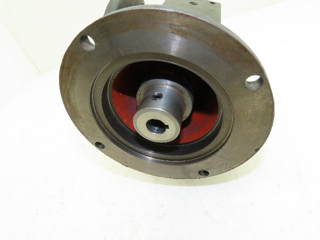 Hub City 213 Worm Gearbox 10:1 Reducer 2.5Hp 175 RPM 56C Hollow Shaft  *Read*