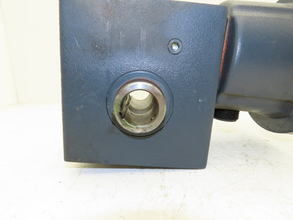 Hub City 213 Worm Gearbox 10:1 Reducer 2.5Hp 175 RPM 56C Hollow Shaft Style L