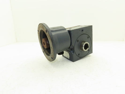 Hub City 213 Worm Gearbox 10:1 Reducer 2.5Hp 175 RPM 56C Hollow Shaft Style L