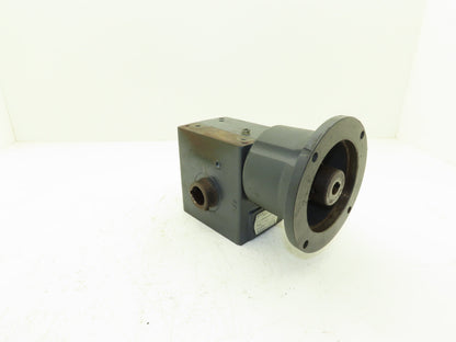 Hub City 213 Worm Gearbox 10:1 Reducer 2.5Hp 175 RPM 56C Hollow Shaft Style L
