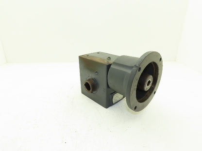 Hub City 213 Worm Gearbox 10:1 Reducer 2.5Hp 175 RPM 56C Hollow Shaft Style L