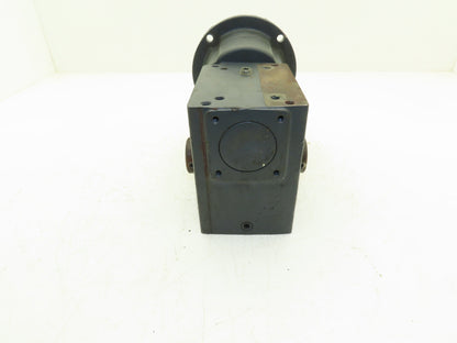 Hub City 213 Worm Gearbox 10:1 Reducer 2.5Hp 175 RPM 56C Hollow Shaft Style L
