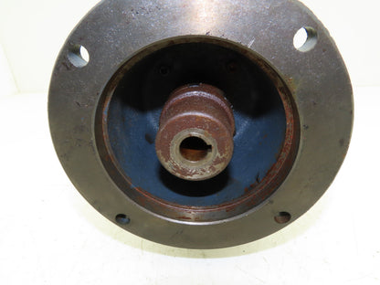 Hub City 213 Worm Gearbox 10:1 Reducer 2.5Hp 175 RPM 56C Hollow Shaft Style L