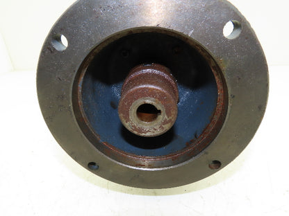 Hub City 213 Worm Gearbox 10:1 Reducer 2.5Hp 175 RPM 56C Hollow Shaft Style L