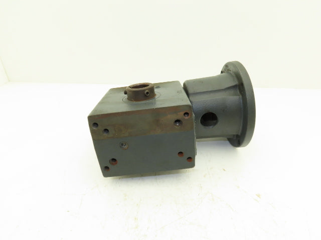Hub City 213 Worm Gearbox 10:1 Reducer 2.5Hp 175 RPM 56C Hollow Shaft Style L