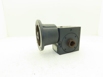 Hub City 213 Worm Gearbox 10:1 Reducer 2.5Hp 175 RPM 56C Hollow Shaft Style L