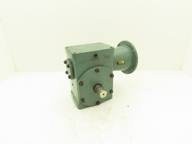 Hytrol 5A 10-1-RH Conveyor Gearbox 10:1 Reducer 1.25" Output 56C-184C Adapter