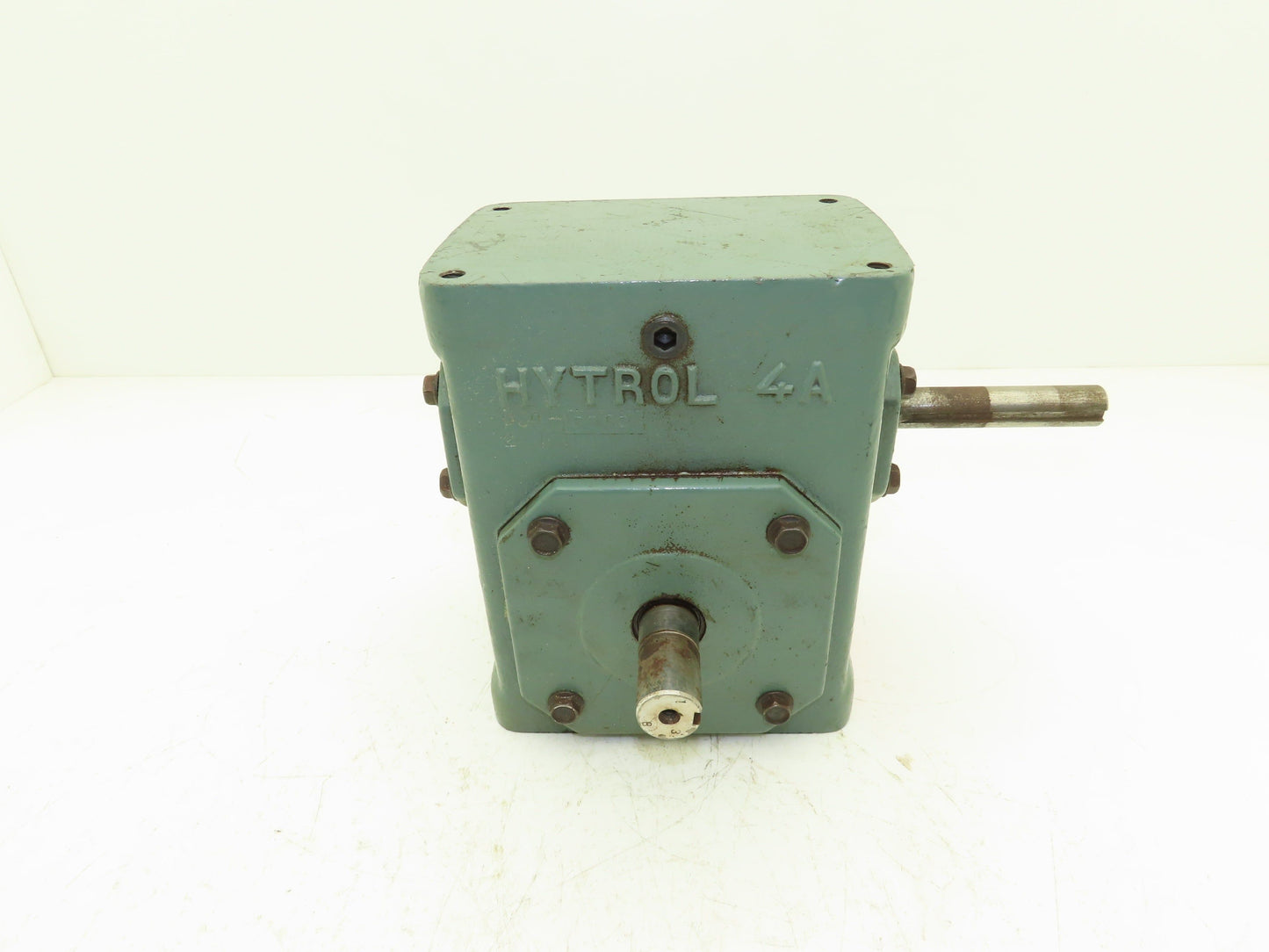 Hytrol 4A 10-1-RH Conveyor Gearbox 10:1 Reducer 1" Output Shaft