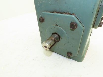 Hytrol 4A 10-1-RH Conveyor Gearbox 10:1 Reducer 1" Output Shaft