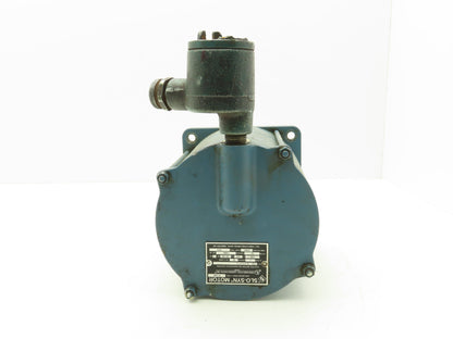 Superior Slo-Syn X-1500 Explosion Proof AC Stepper Motor 72RPM 120V 1500 Oz-In