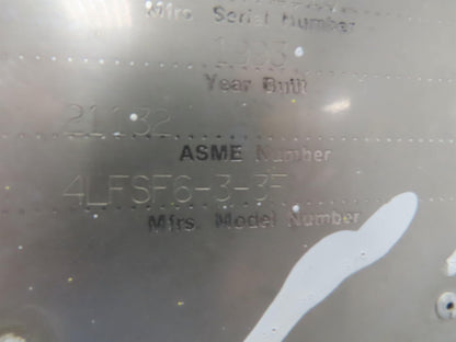 Parker Hannifin 4LFSF6-3-3F Fulflow FE Multi Cartridge Filter Stainless Steel 3"