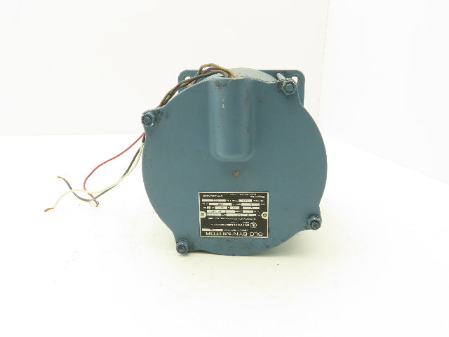 Superior Slo-Syn X-1500 Explosion Proof AC Stepper Motor 72RPM 120V 1500 Oz-In
