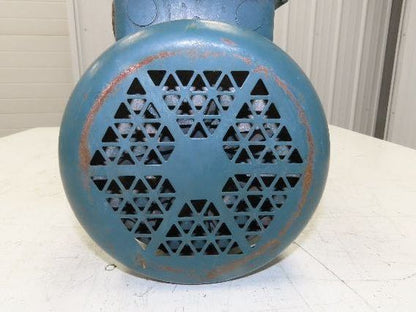 Baldor/Tigear 17Q10L56 Gear Motor 10:1 Reducer 175RPM 1HP 230/460V 3PH RH 56C