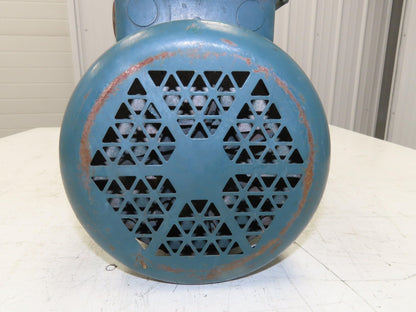 Baldor/Tigear 17Q10L56 Gear Motor 10:1 Reducer 175RPM 1HP 230/460V 3PH RH 56C