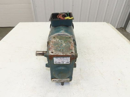 Baldor/Tigear 17Q10L56 Gear Motor 10:1 Reducer 175RPM 1HP 230/460V 3PH RH 56C
