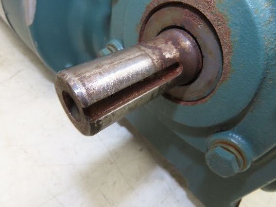 Baldor/Tigear 17Q10L56 Gear Motor 10:1 Reducer 175RPM 1HP 230/460V 3PH RH 56C