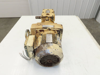 Sew Eurodrive S60D22DT90S4 Varimot 3PH Gearmotor 9.3-46rpm Variable Speed 48.8:1