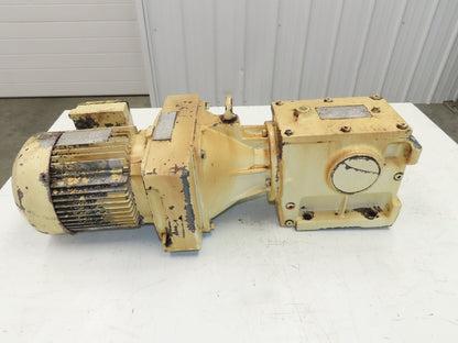 Sew Eurodrive S60D22DT90S4 Varimot 3PH Gearmotor 9.3-46rpm Variable Speed 48.8:1