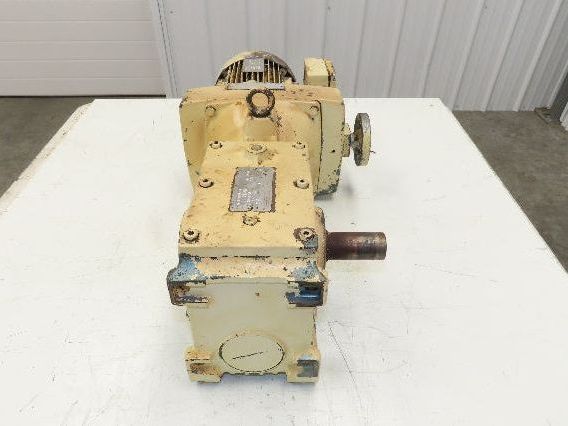 Sew Eurodrive S60D22DT90S4 Varimot 3PH Gearmotor 9.3-46rpm Variable Speed 48.8:1