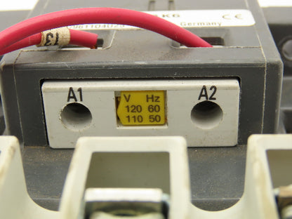 Siemens 3TF4711-0AK6 Motor Starter IEC Contactor 80A 3-Pole 600V 3PH 120V Coil