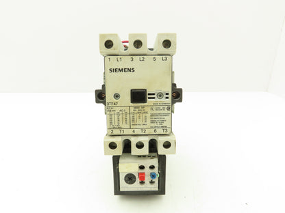 Siemens 3TF4711-0AK6 Motor Starter IEC Contactor 80A 3-Pole 600V 3PH 120V Coil