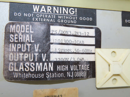 Glassman CAB-ESA-FX-01 High Voltage 5-Slot Card Rack PLC Chassis Cabinet
