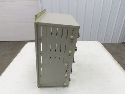 Glassman CAB-ESA-FX-01 High Voltage 5-Slot Card Rack PLC Chassis Cabinet