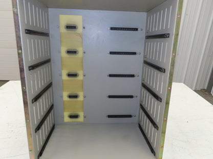 Glassman CAB-ESA-FX-01 High Voltage 5-Slot Card Rack PLC Chassis Cabinet