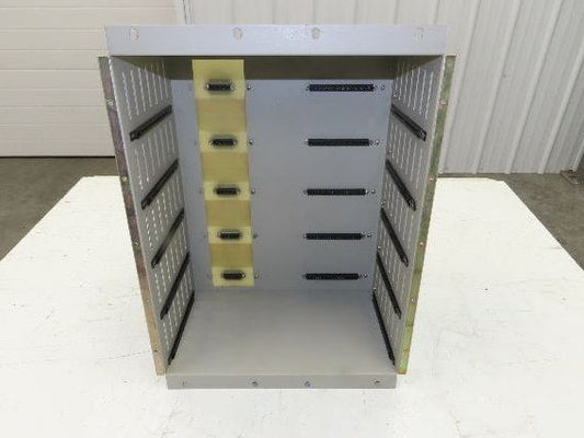 Glassman CAB-ESA-FX-01 High Voltage 5-Slot Card Rack PLC Chassis Cabinet
