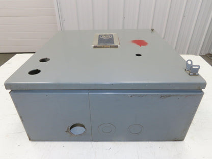 Allen Bradley Electrical Enclosure 19x18x8" Combination Motor Starter Box Sz 3