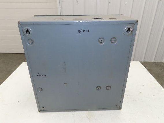 Allen Bradley Electrical Enclosure 19x18x8" Combination Motor Starter Box Sz 3