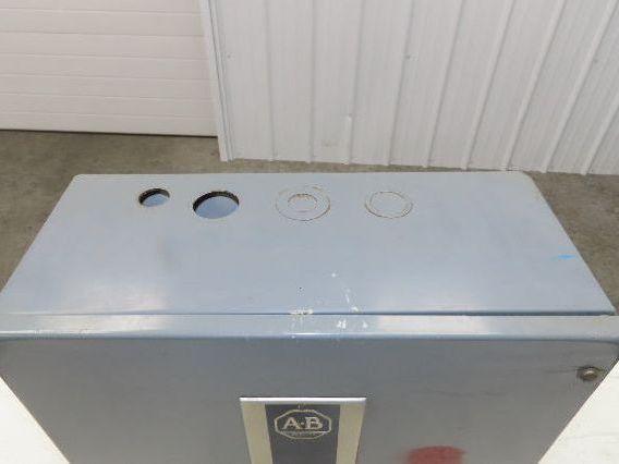 Allen Bradley Electrical Enclosure 19x18x8" Combination Motor Starter Box Sz 3