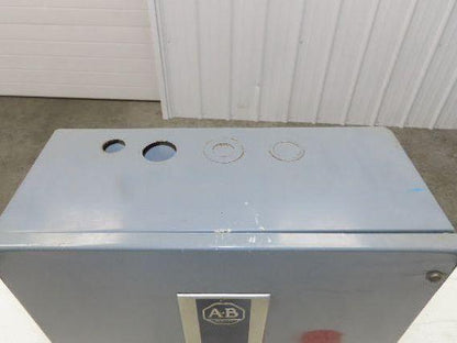 Allen Bradley Electrical Enclosure 19x18x8" Combination Motor Starter Box Sz 3