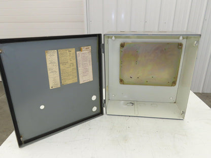 Allen Bradley Electrical Enclosure 19x18x8" Combination Motor Starter Box Sz 3