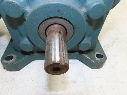 Dodge Reliance 17Q05LR14 Gear Motor 5:1 Reducer 345RPM 2Hp 230/460V Dual Shaft