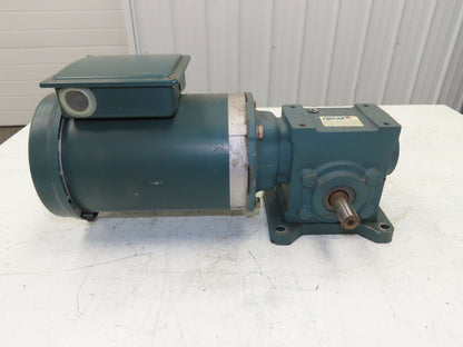 Dodge Reliance 17Q05LR14 Gear Motor 5:1 Reducer 345RPM 2Hp 230/460V Dual Shaft
