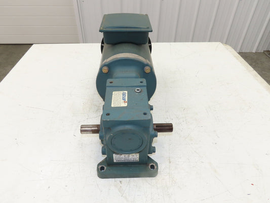 Dodge Reliance 17Q05LR14 Gear Motor 5:1 Reducer 345RPM 2Hp 230/460V Dual Shaft