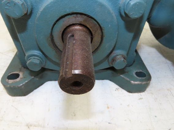 Dodge Reliance 17Q05LR14 Gear Motor 5:1 Reducer 345RPM 2Hp 230/460V Dual Shaft
